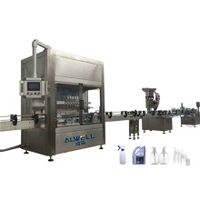 Shanghai Manufacture Automatic Servo Type Piston Bottle Shampoo Shower Hand Sanitizer Liquid Filling Capping Machine